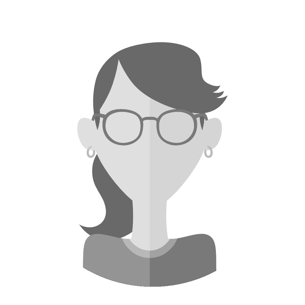 Illustration Person mit Brille