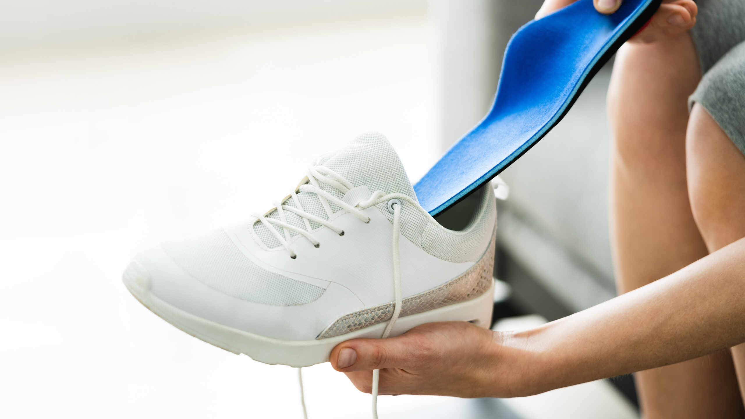 Shoe Sole In Footwear For Healthy Foot Arch